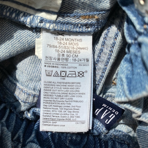 Baby GAP Denim Mom Jeans - Picture 6 of 6